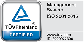 Thermologix TÜV Rheinland certified management system ISO 9001:2015, ID 9000022306